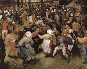 Pieter Bruegel Wedding dance oil on canvas